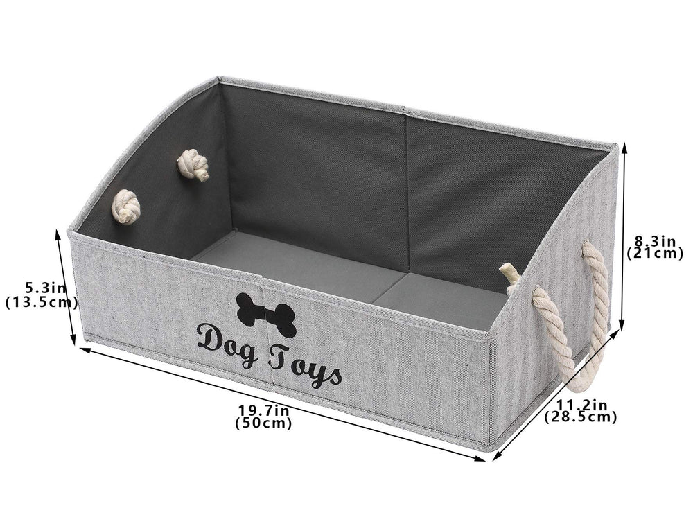 Ideal on shelves and dorm rooms to keep toys organized with Geyecete bin.