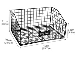 Geyecete foldable dog toy basket demonstrates space-saving storage.
