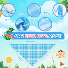 Geyoga adjustable bandana with three wear styles for dogs and cats