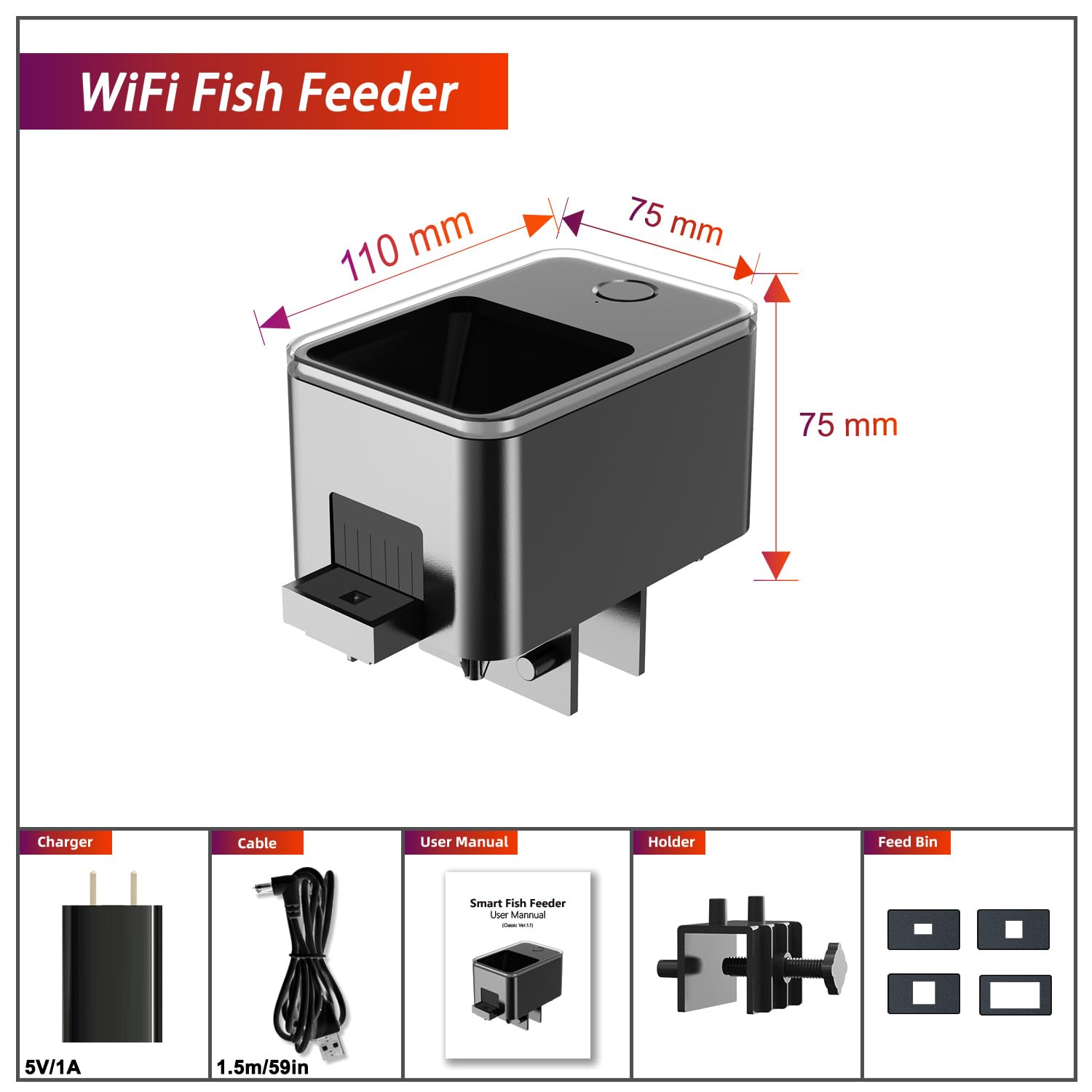 GEZIEKID clamp installation on aquarium for secure mounting
