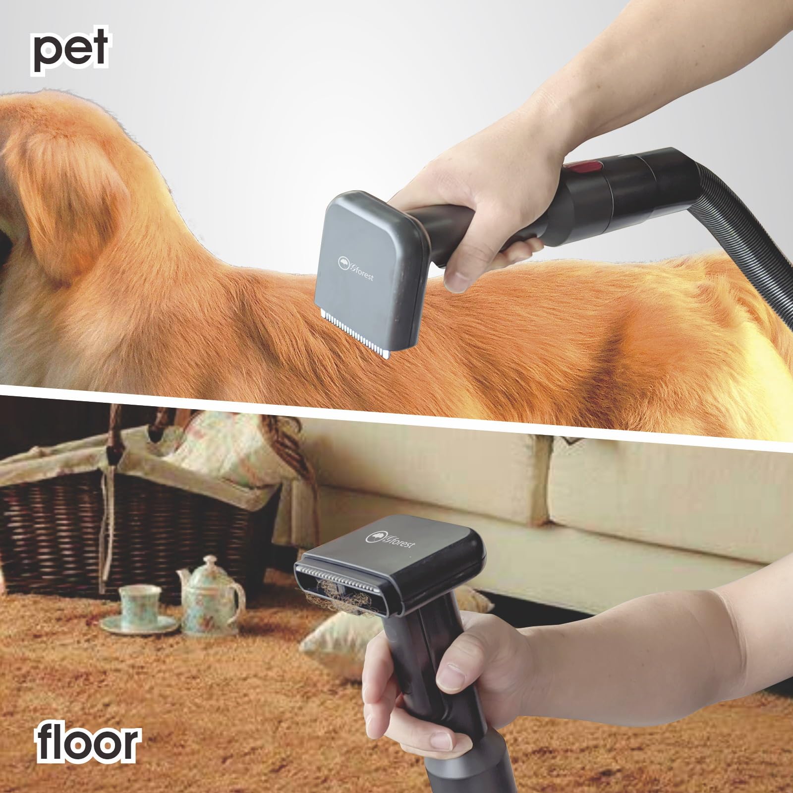 Gforest ergonomic trigger design for effortless grooming sessions.