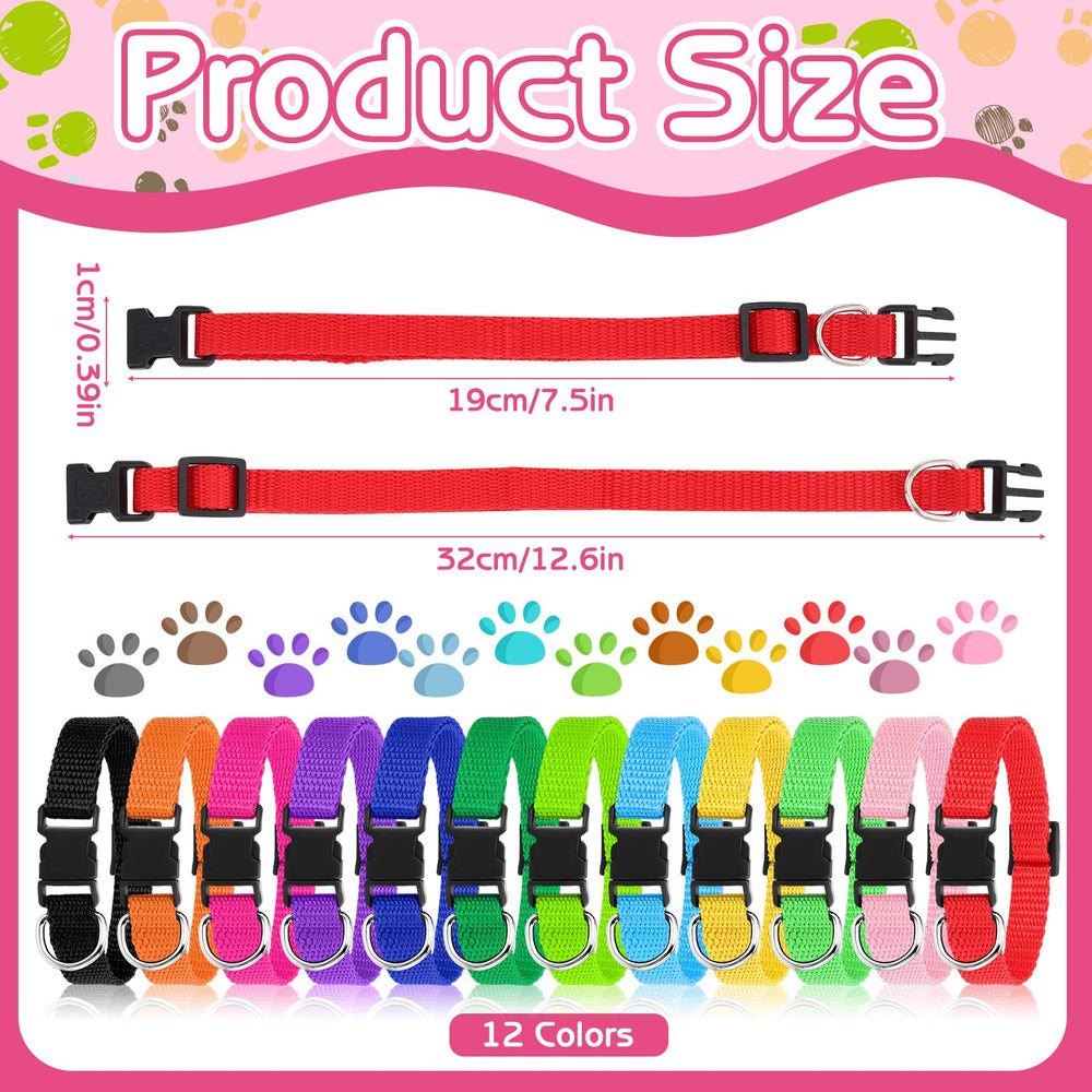 GGSTDDUP adjustable puppy collar closeup shows easy quick release design.
