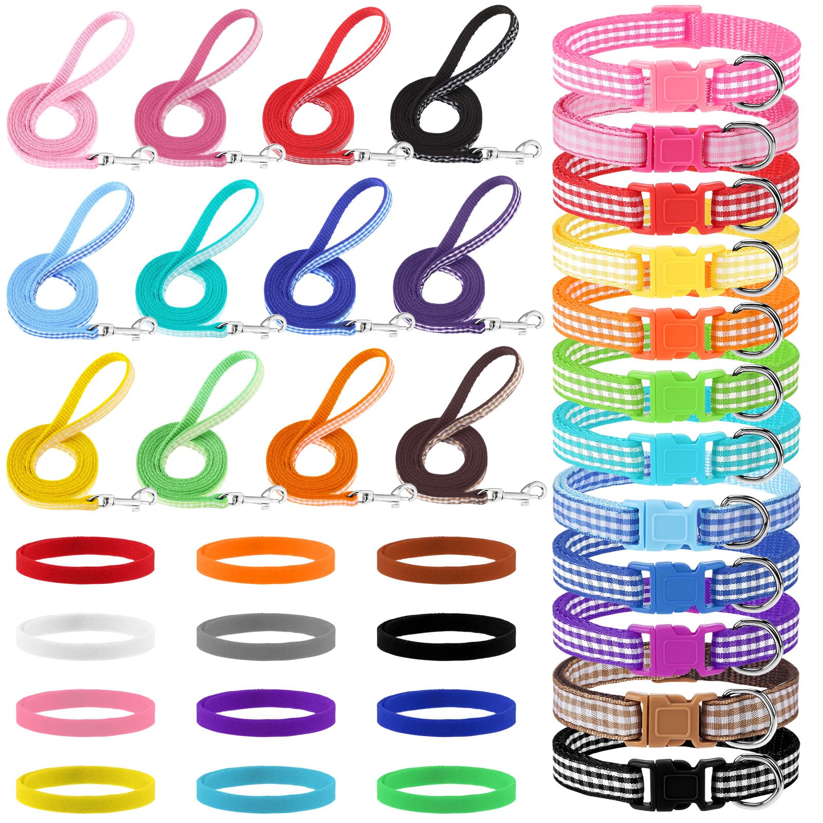 GGSTDDUP puppy collar set packaged for easy selection during walks