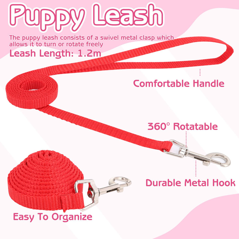 GGSTDDUP puppy leash 1-2m demonstrates reliable length for walking.
