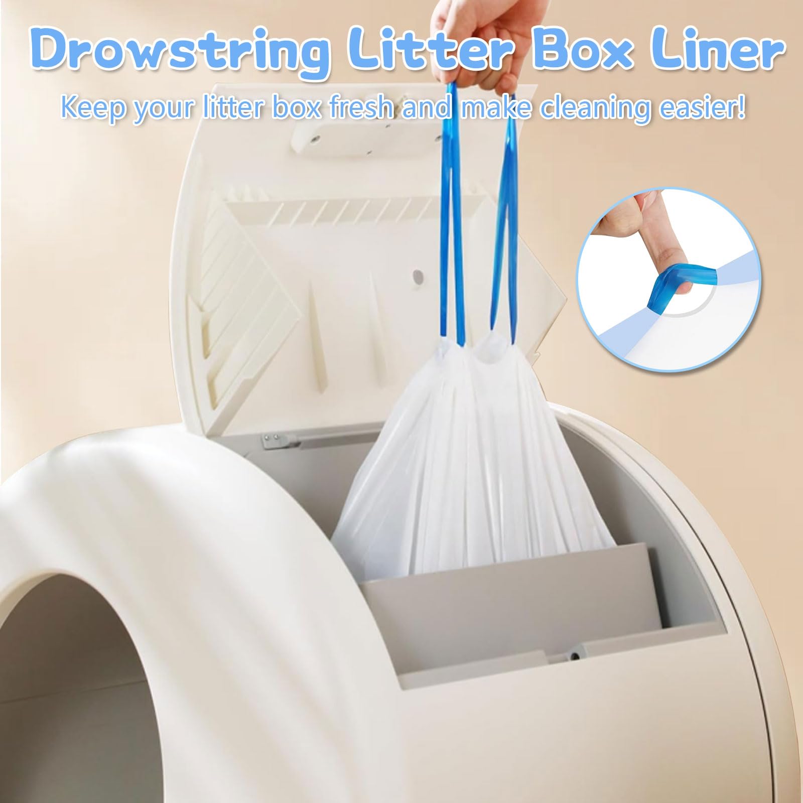 Giaceaw 1mil-thick opaque bags resist tears for reliable waste handling.
