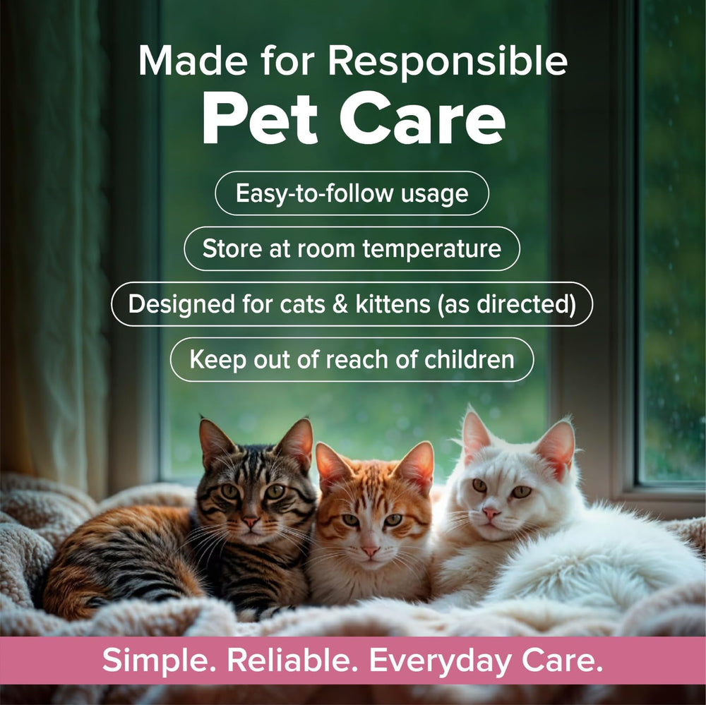 Giarcidia 120ml packaging option suits multi-cat homes.