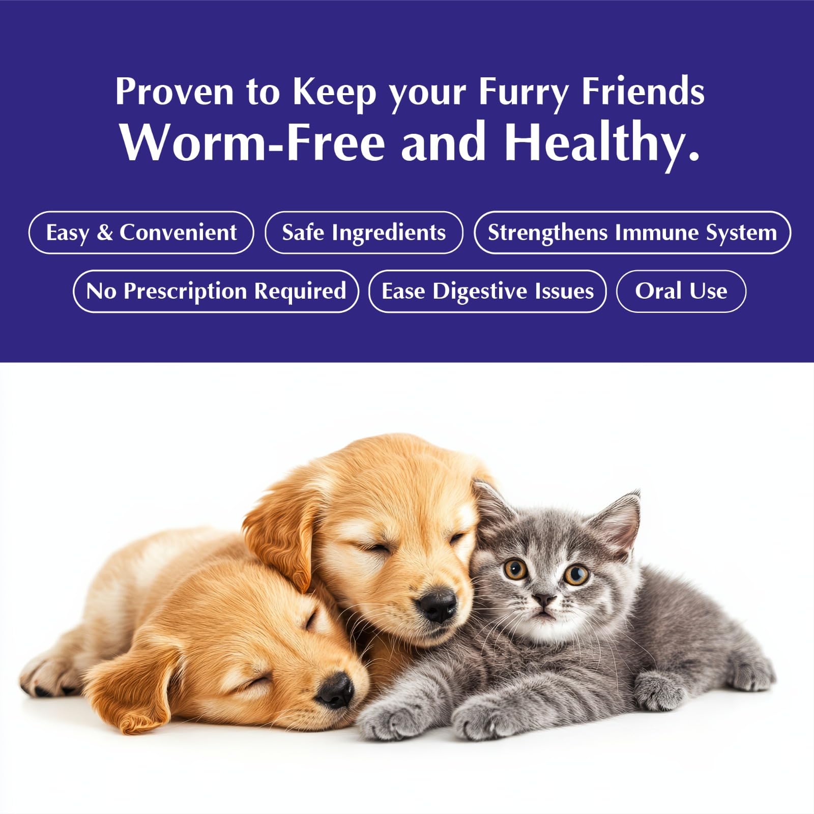Giarcidia milk flavor label highlights pet palatability