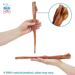 GigaBite high-protein beef esophagus dog chew, protein-rich bite.