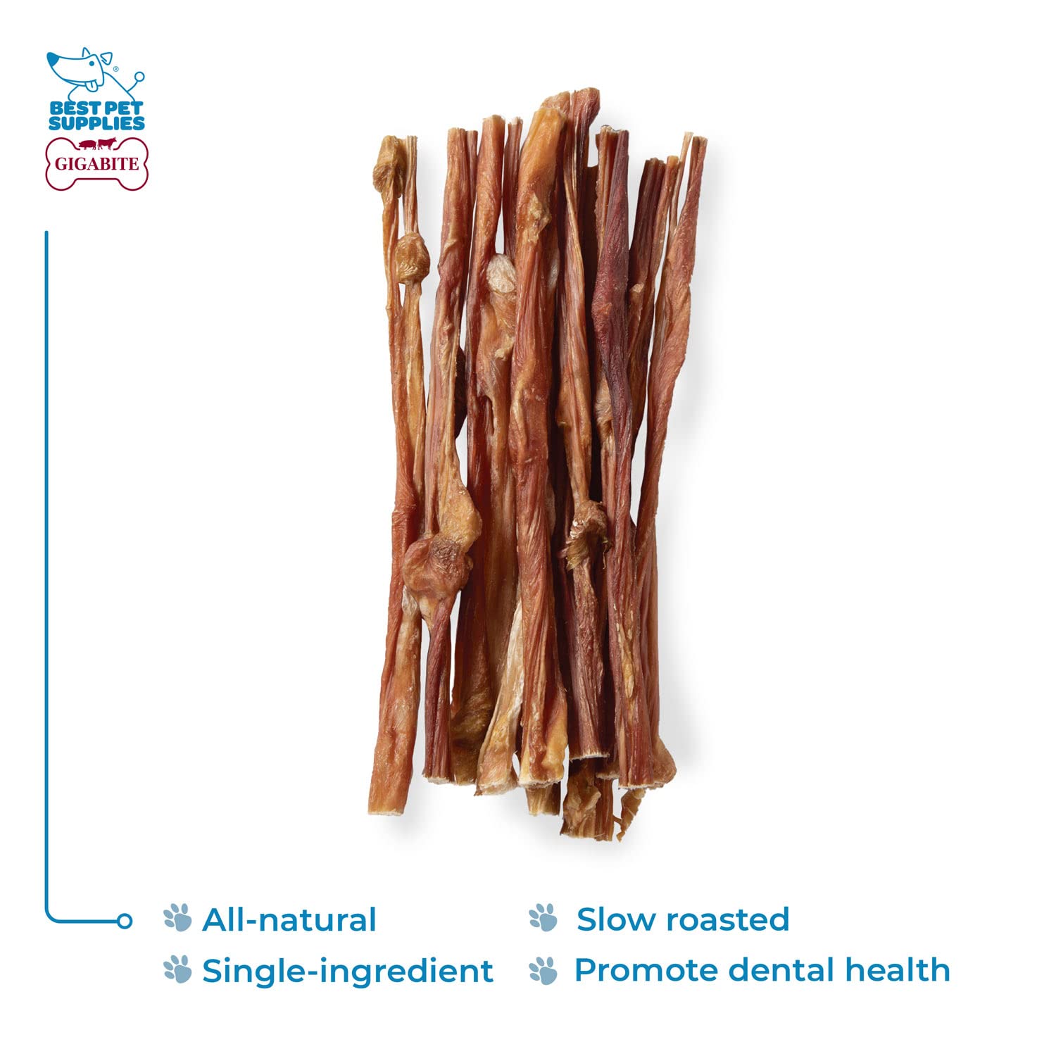 GigaBite rawhide-free dog chew, alternative option with potentially easier digestion for dogs.