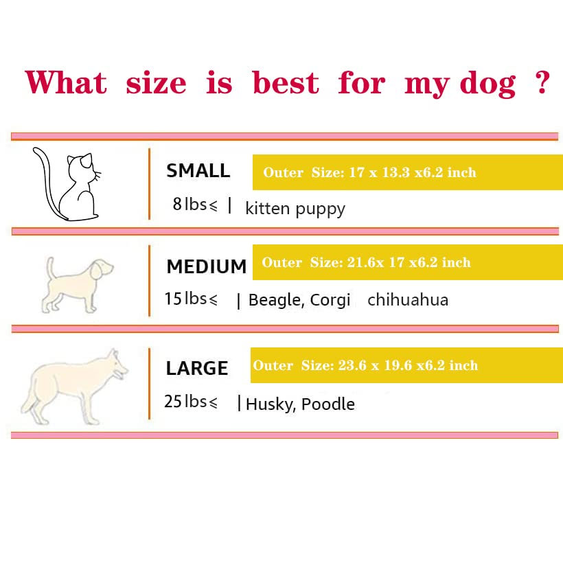 Gigreinc dog bed includes a cute cushion in pink or leopard for extra comfort.