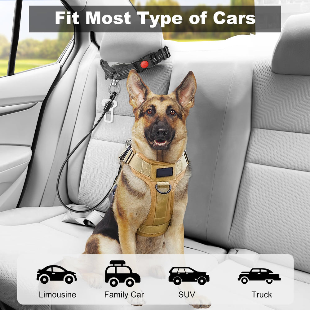 Giiyoe reflective headrest strap improves visibility at night