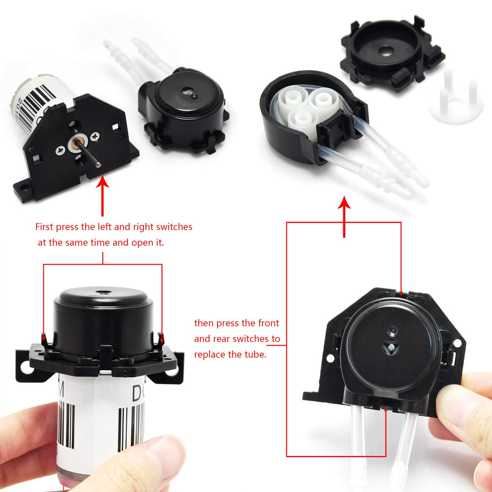 Gikfun AE1207 tubing setup 2mm ID x 4mm OD for small-volume tasks