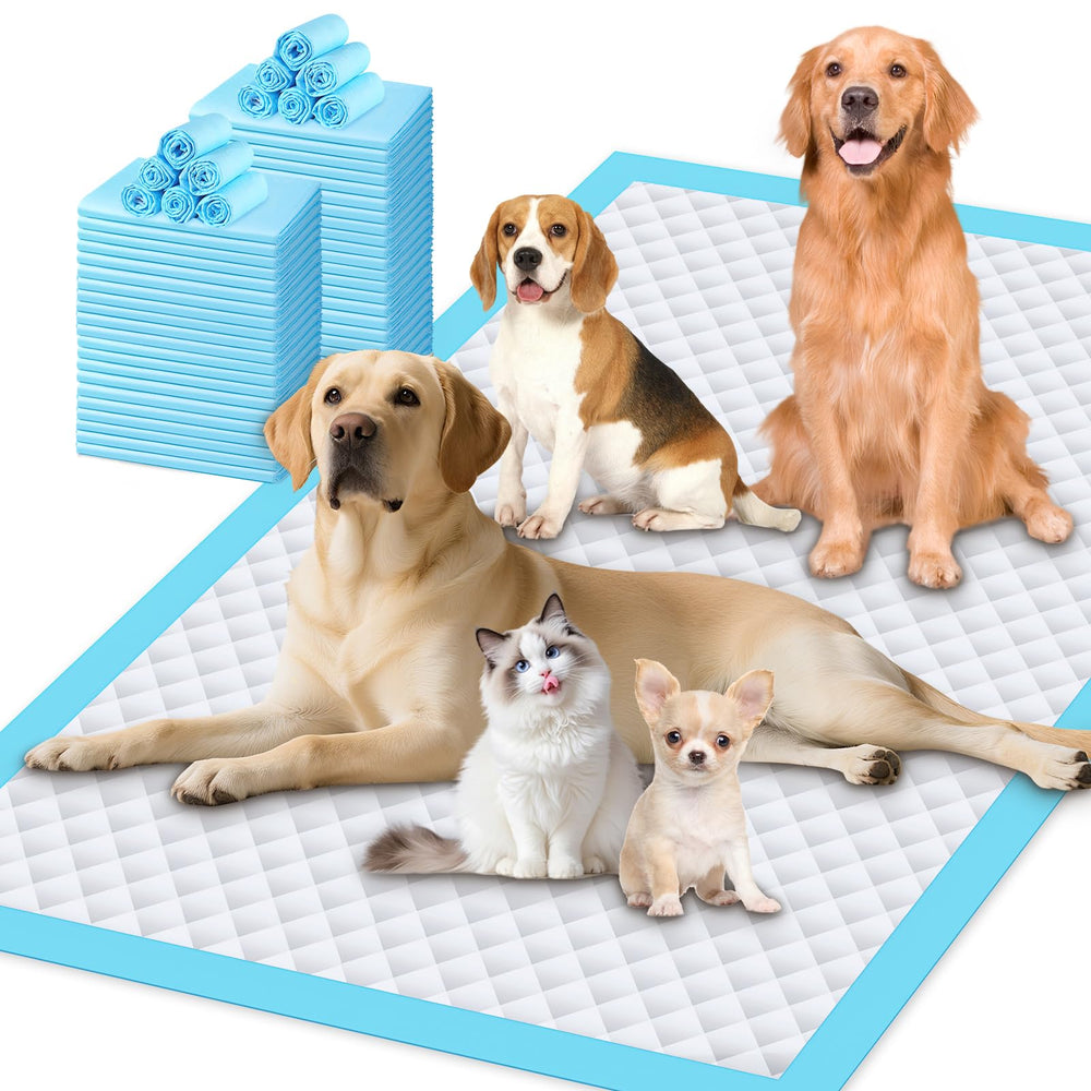 Gimars 130G thicker XL puppy pad protects floors during indoor training