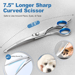 Gimars 4CR stainless steel blades resist rust and stay sharp over time.