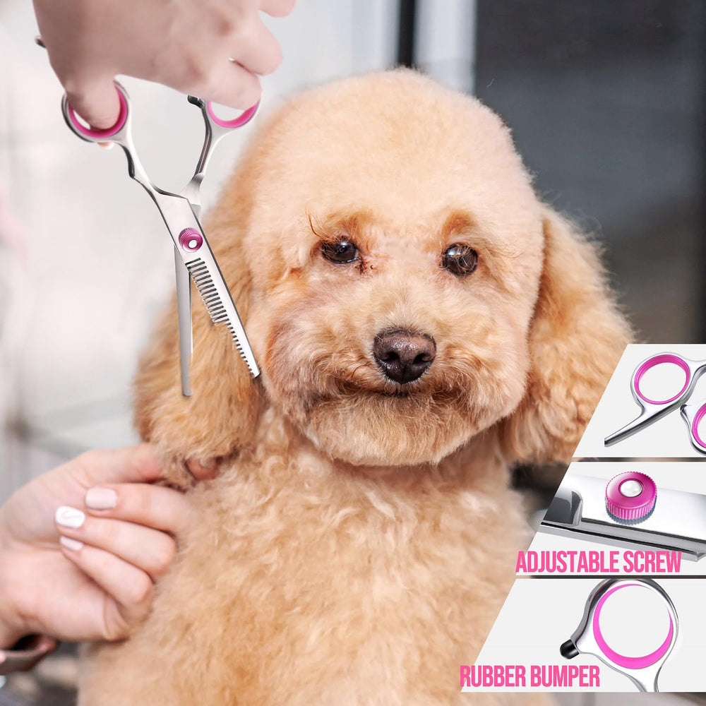 Gimars round-tip design protects pets during trimming sessions