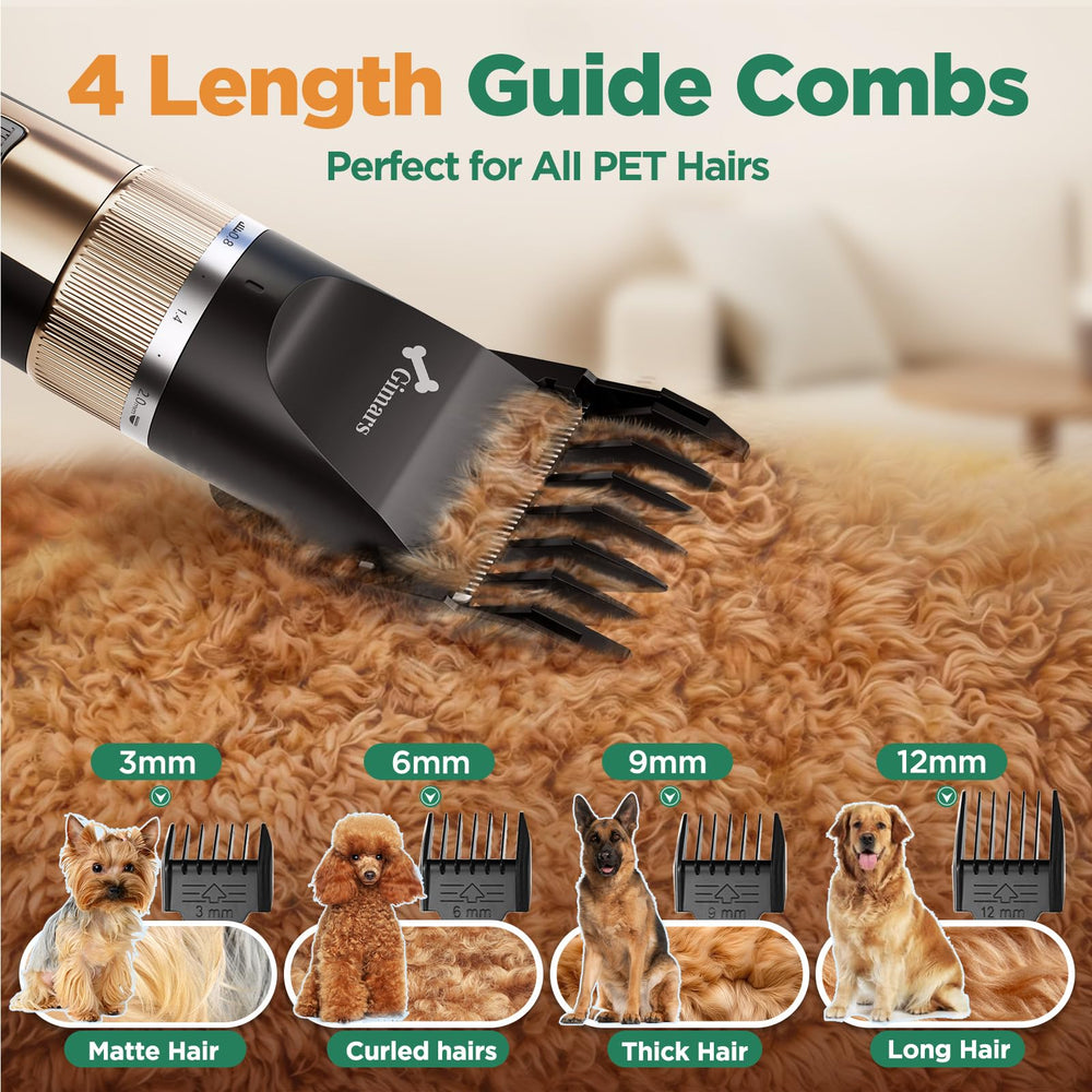 Gimars fast 3-hour charge supports long sessions for large pets