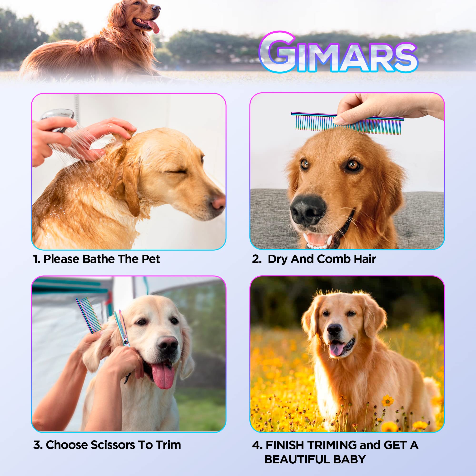 Gimars 4CR storage case keeps tools organized for home or on-the-go grooming