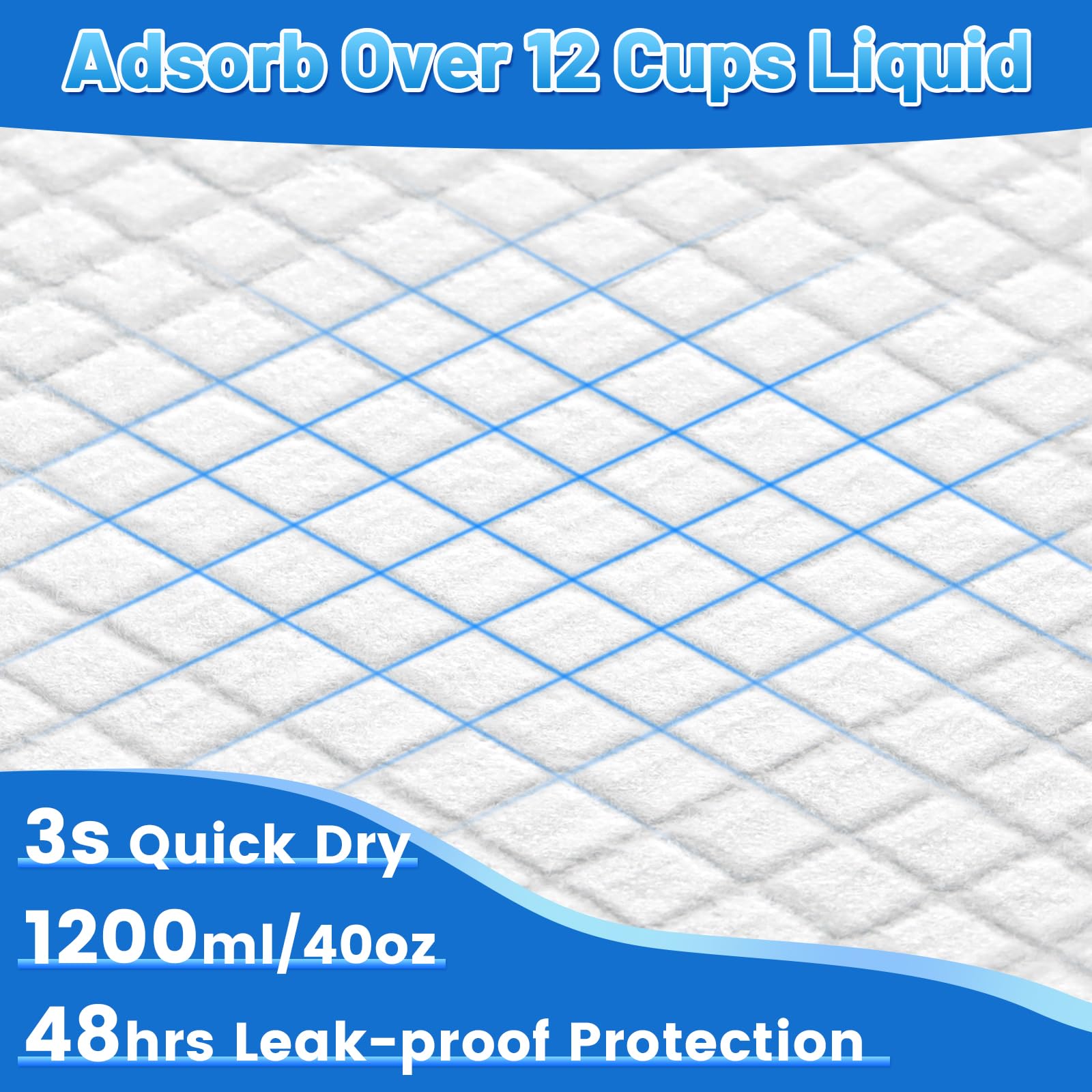 Gimars quick dry absorbency locks moisture quickly for a dry surface.
