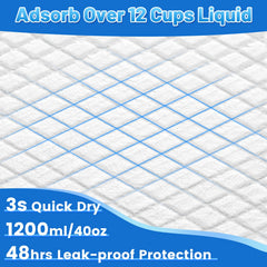 Gimars quick dry absorbency locks moisture quickly for a dry surface.
