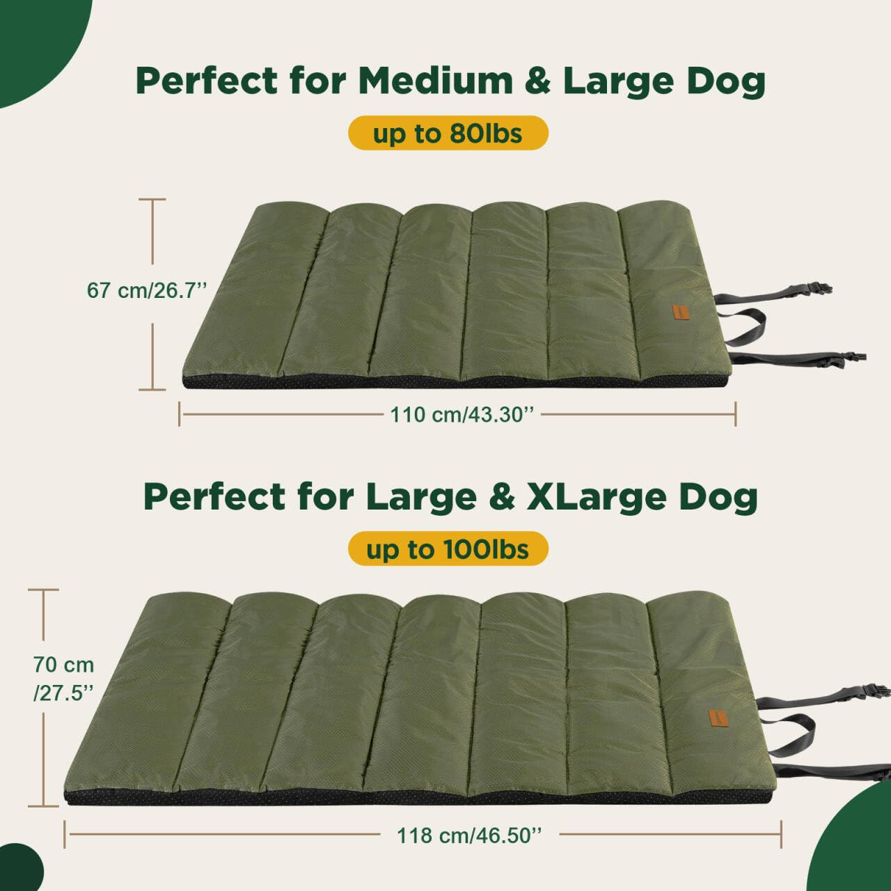 Gimars quilted design delivers cushioned outdoor lounging