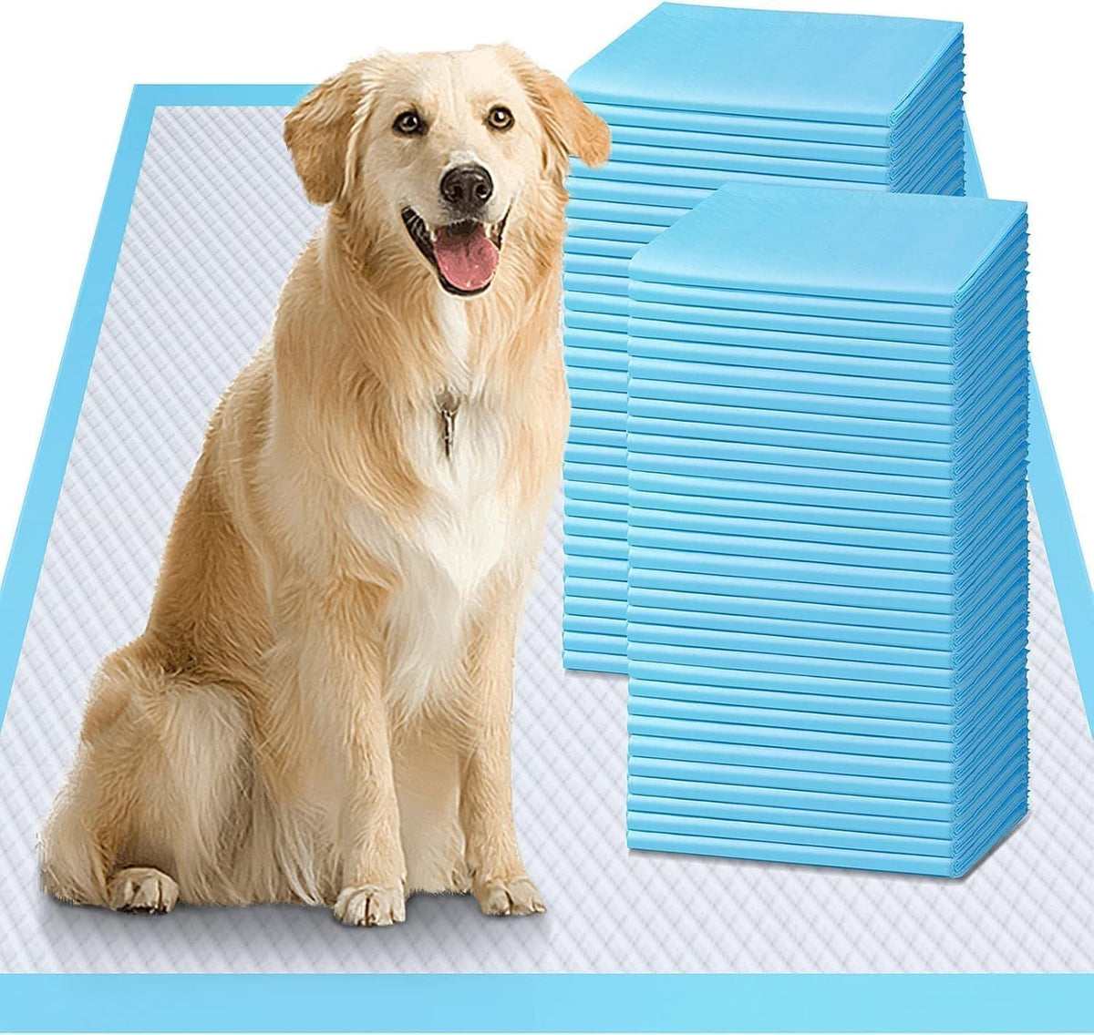 Gimars XL overnight pad coverage keeps large dogs' sleeping area dry