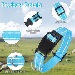 Adjustable length 13.7–20.5 inches with safety buckle for flexible sizing.