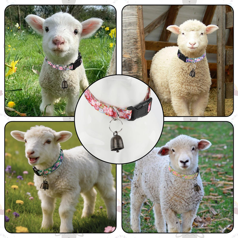 GINDOOR small farm animal collar suitable for goats and sheep