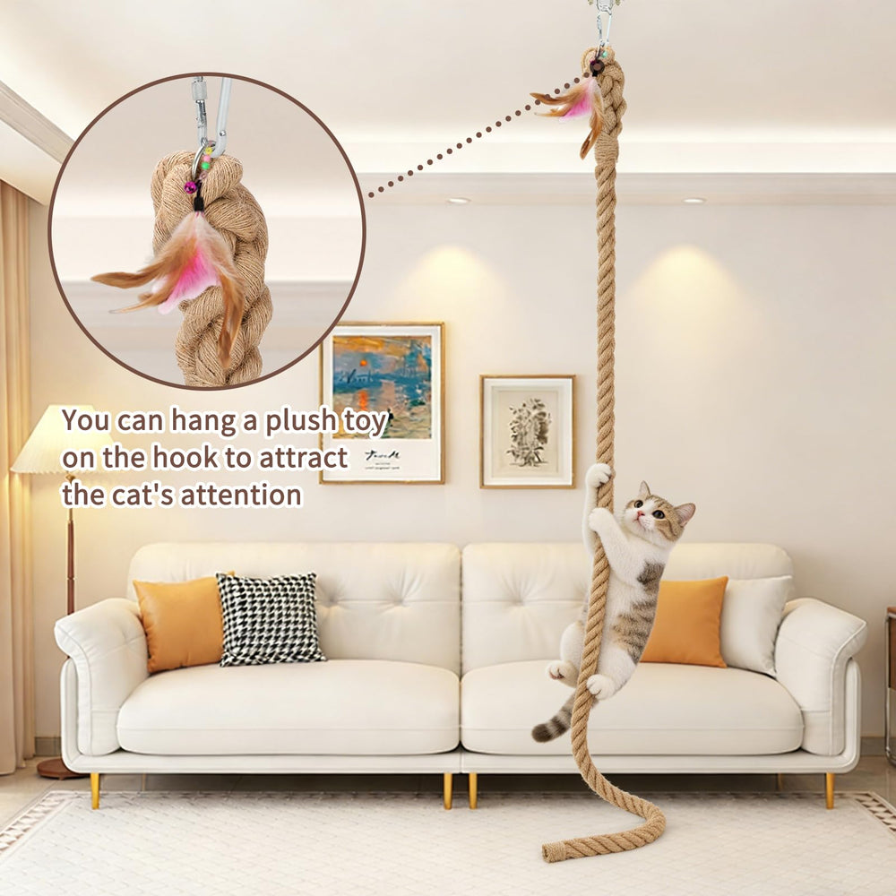 GINDOOR vertical play area promotes safe elevated activity indoors