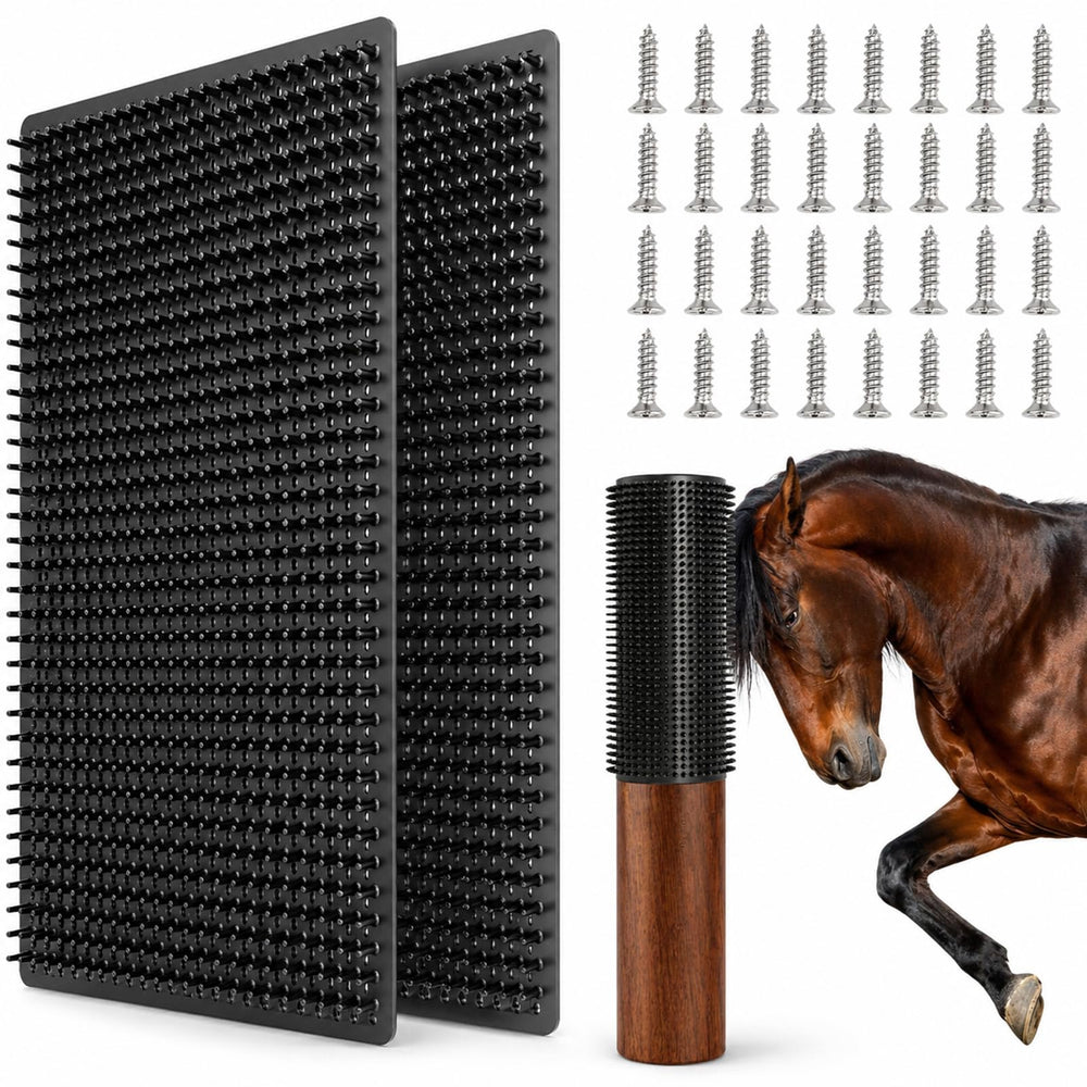 GINDOOR middle livestock scratcher pad close up texture for comfort and itch relief