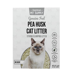 Gingerbread Pet Supply pea husk cat litter green tea scent bag emphasizing clean air