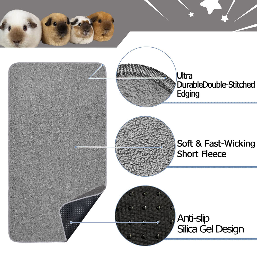 GINIDEAR anti-slip dots keep liner securely in place.