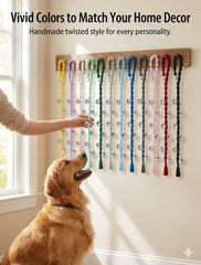 Ginidear dog bells 35-inch adjustable length fits most dogs