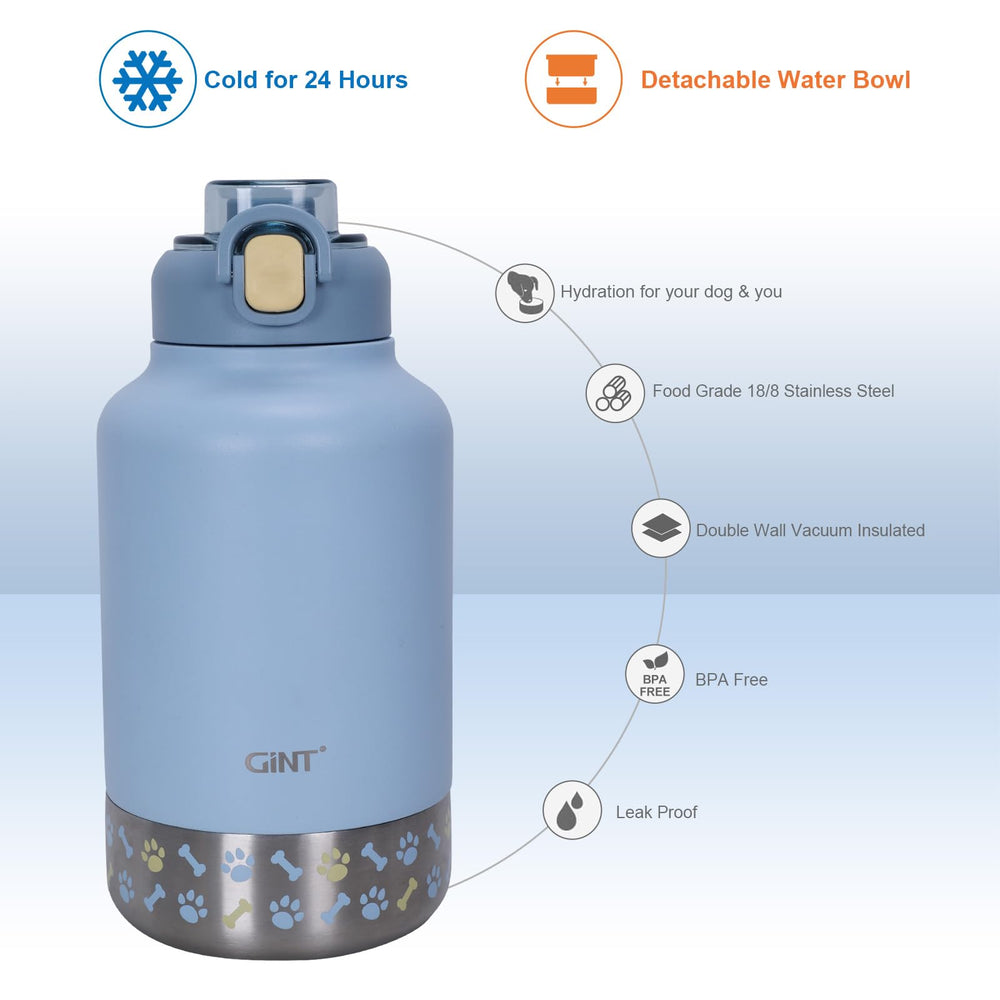 GiNT easy-grip handle for comfortable carrying on hikes.