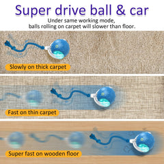 Giociv cat toy ball chirping sounds to attract indoor cats.