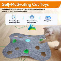 Giociv peek-a-boo felt cover adds hidden surprises for extra chase.