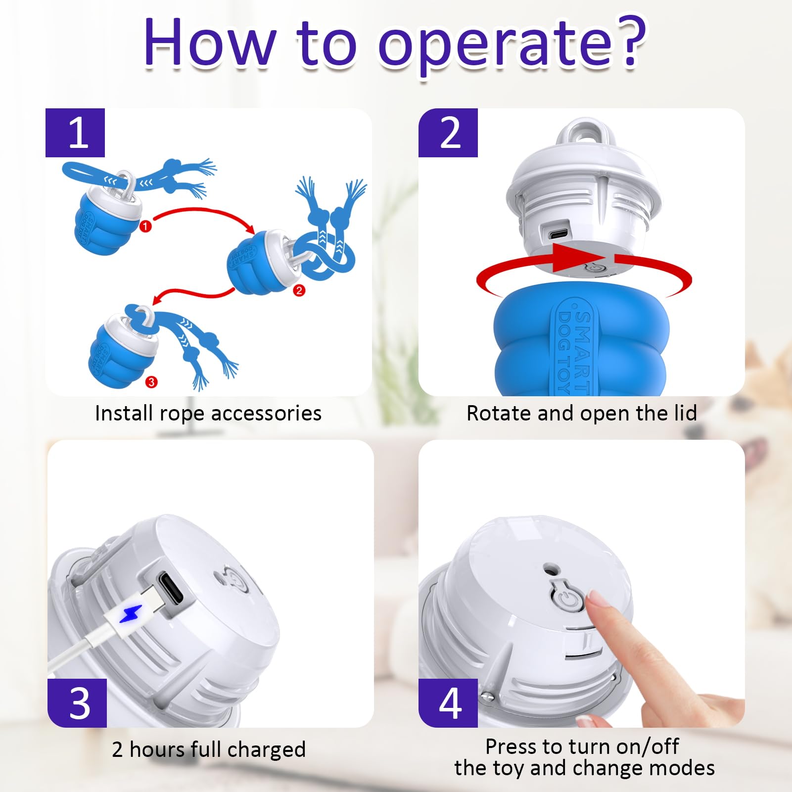 Giociv quiet mode option reduces noise for calmer sessions