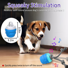 Giociv rechargeable dog toy uses USB-C for quick charging and long play