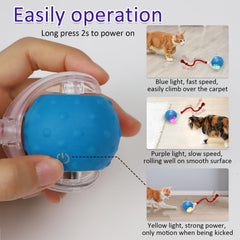 Giociv three-mode ball with fast, slow, and interactive settings.