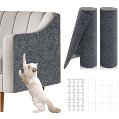 Giomre cat scratch mat in wall-protector layout shielding furniture from claws.