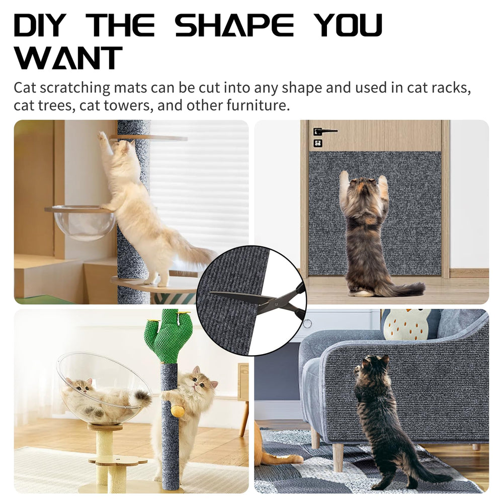 Giomre mat with eco-friendly adhesives and screws for strong grip.
