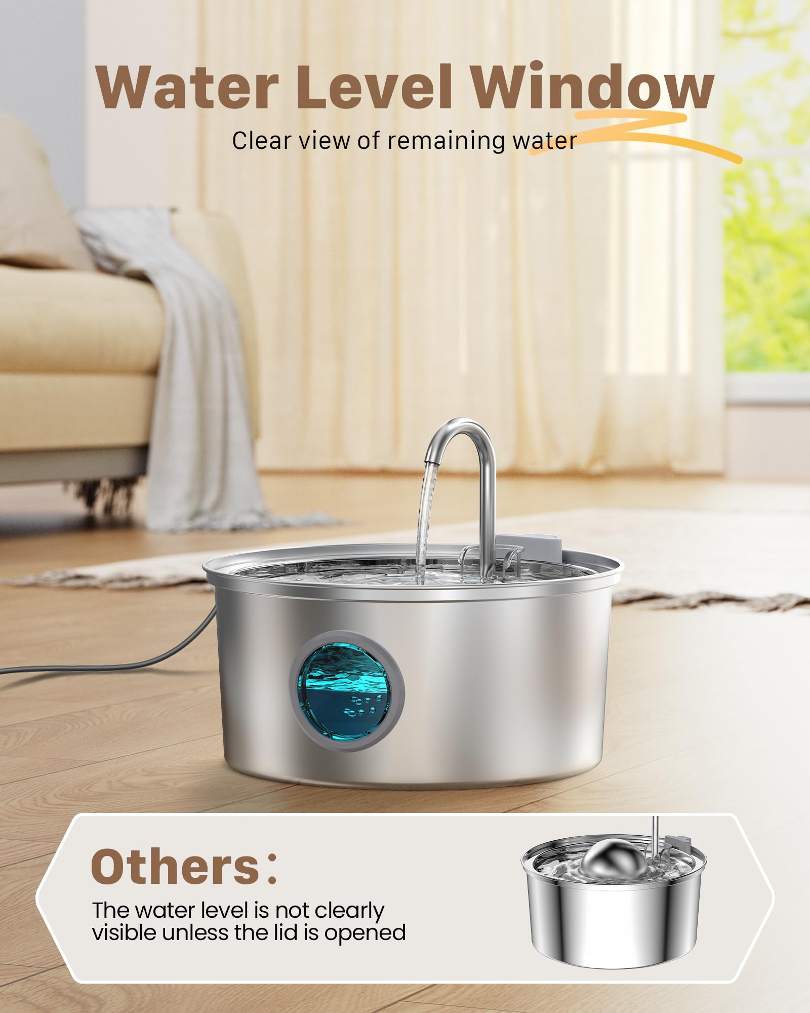 GIOTOHUN easy disassembly enables quick cleaning and care.