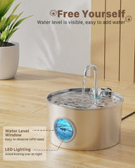 GIOTOHUN quiet water pump keeps nights peaceful.