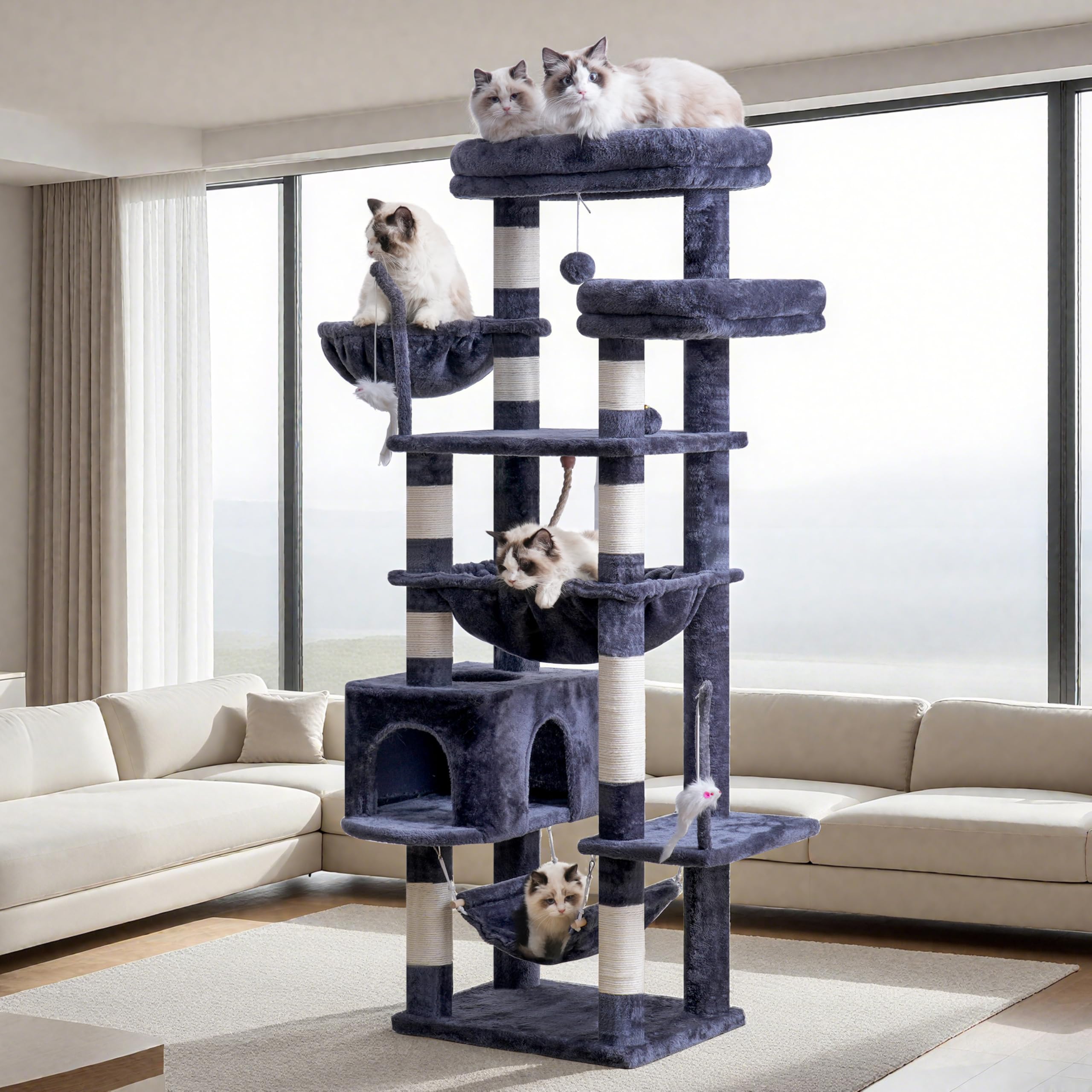 Gitelsnour anti-tip kit helps keep the tree stable on indoor floors
