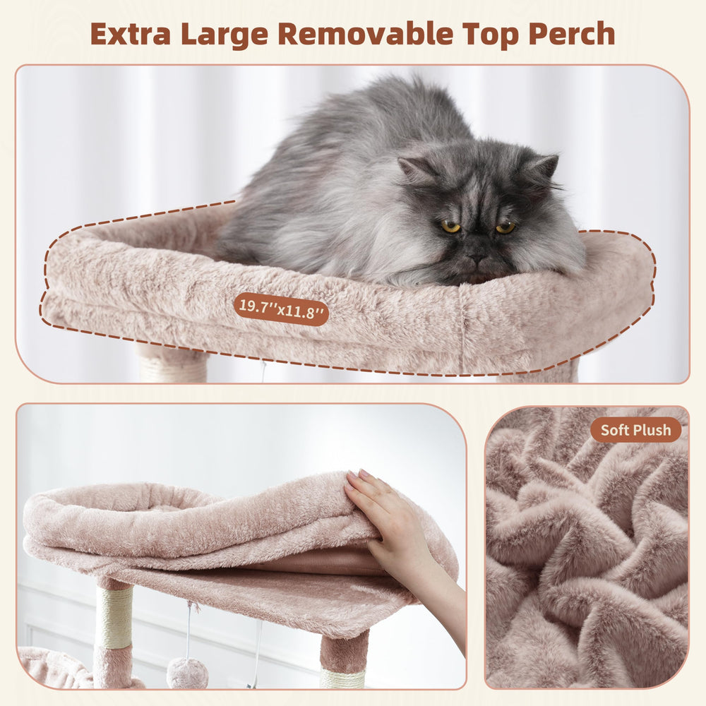 Gitelsnour cat tree baskets hammock for cozy naps