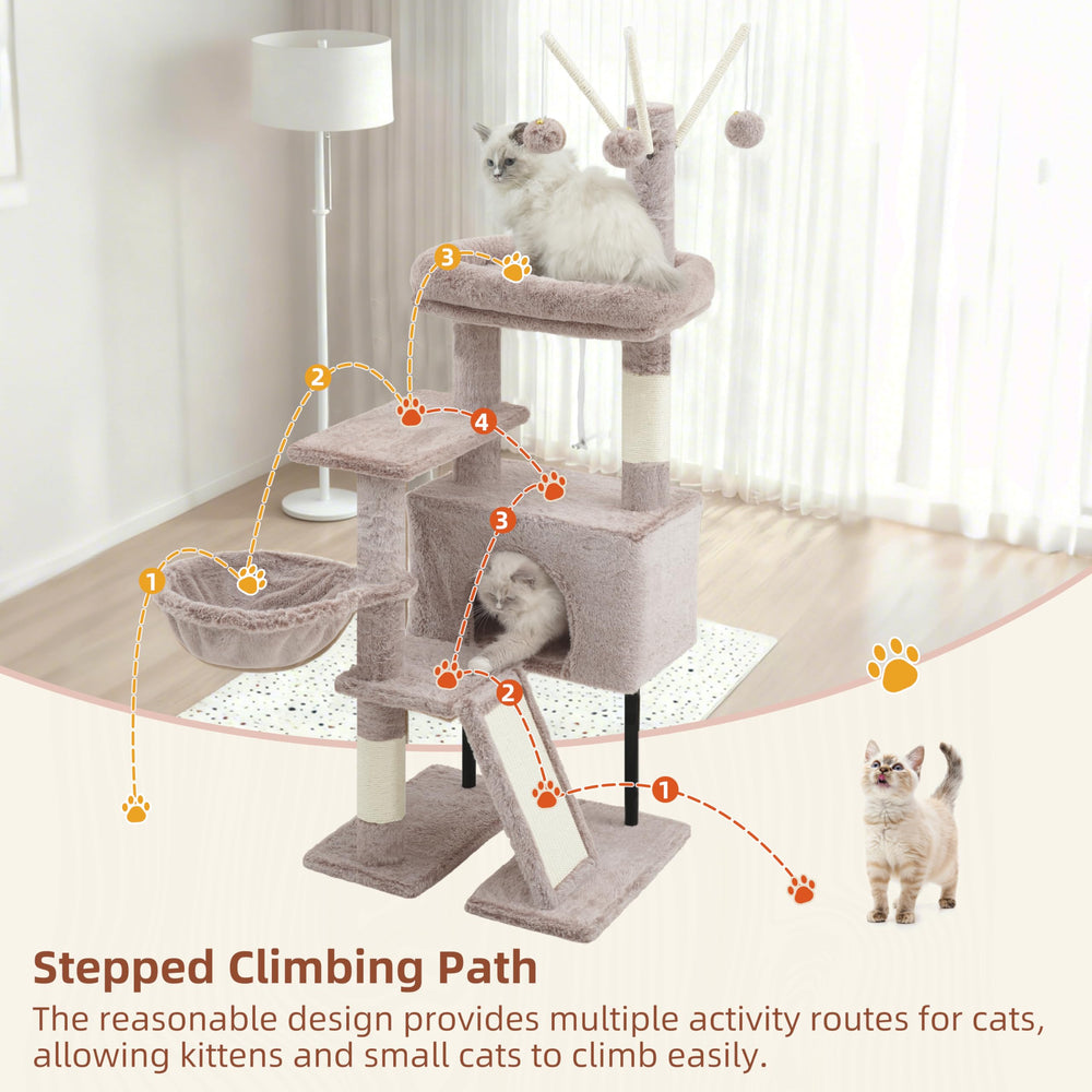 Gitelsnour plush cat house provides soft resting space with secure inner ring