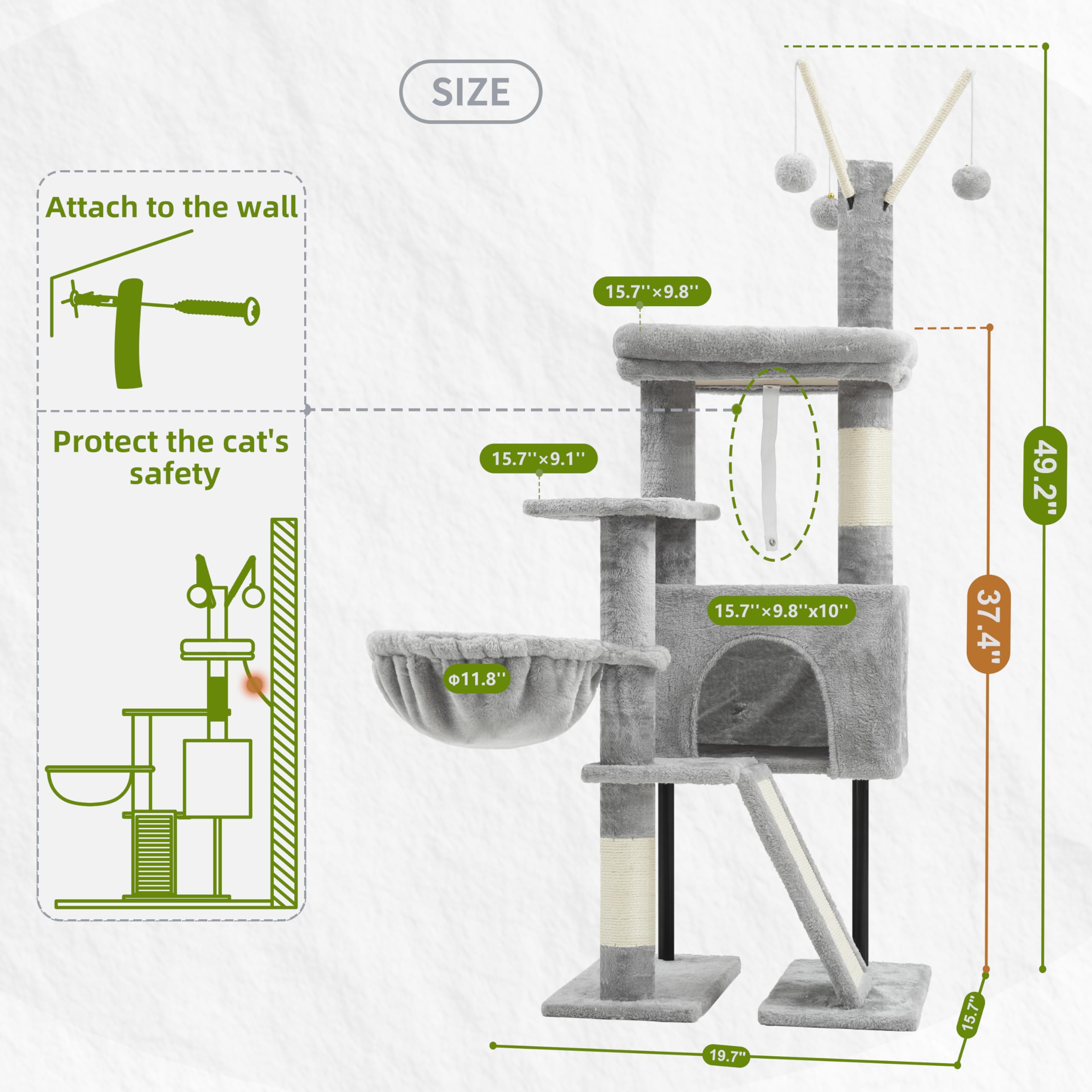 Gitelsnour removable top platform simplifies cleaning and maintenance.