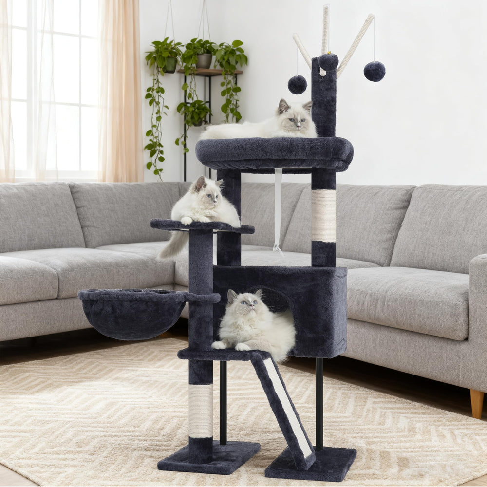 Gitelsnour cat tree plush fabric ideal for kittens.