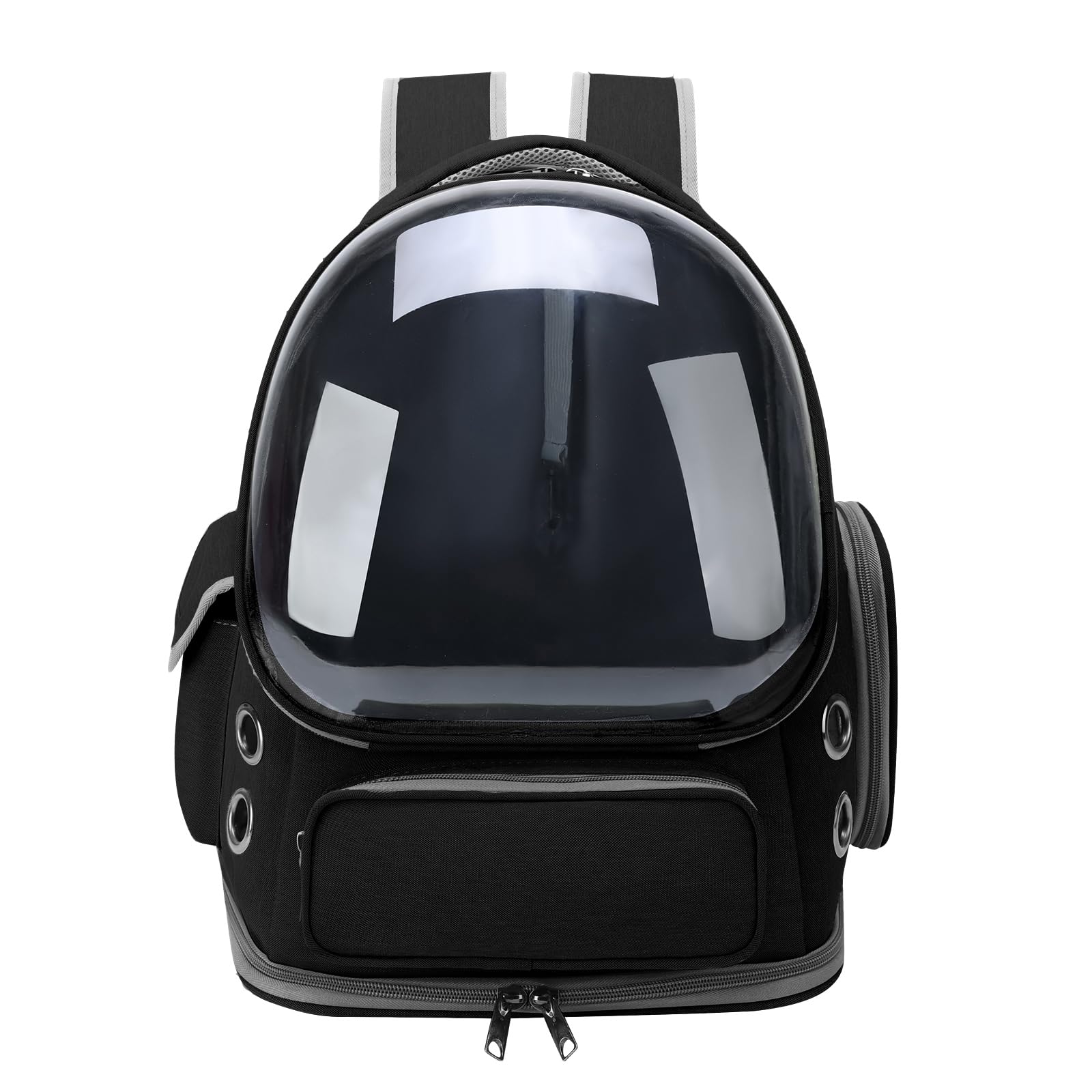 GixDix cat backpack with bubble window offers peekable view for curious pets during travel.