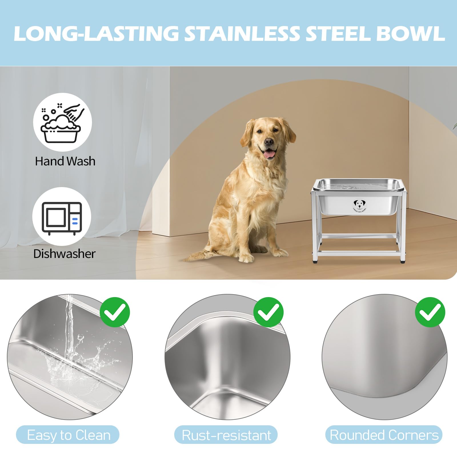 GIXSEGIE dishwasher-safe design simplifies cleaning after outdoor use.