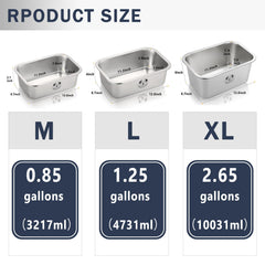 GIXSEGIE heavyweight non-slip design keeps large dog bowls steady during meals.